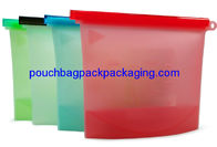 Silicone Food bag, Fresh vegetable Seal packing Bag, heat Resistant Food Storage Bag Contain 1500 ml supplier